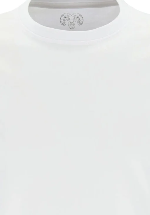 Ceceba heren T-shirts regular fit (2-pack), O-hals, wit