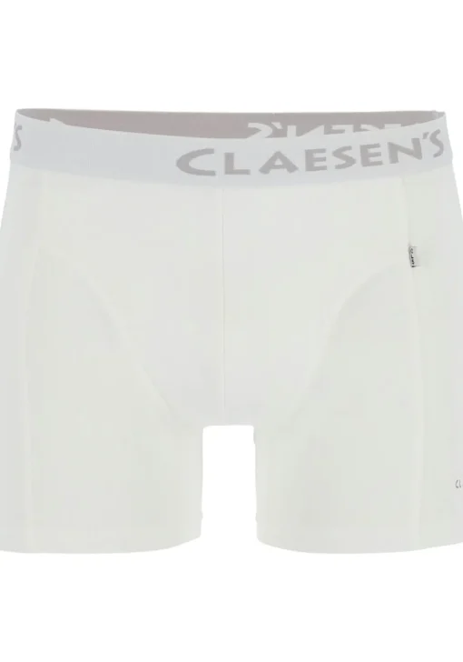 Claesen's Basics boxers (2-pack), heren boxers lang, wit