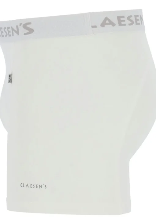 Claesen's Basics boxers (2-pack), heren boxers lang, wit