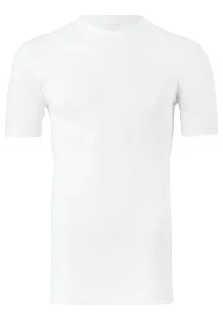 Claesen's Basics T-shirts (2-pack), heren T-shirts O-hals, wit