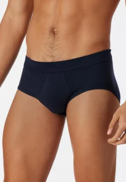 Cotton Essentials Feinripp sportslips (2-pack), met gulp, navy blauw