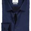 ETERNA 1863 modern fit premium overhemd, 2-ply twill heren overhemd, donkerblauw