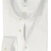 ETERNA 1863 slim fit casual Soft tailoring overhemd, jersey heren overhemd, wit