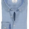 ETERNA 1863 slim fit casual Soft tailoring overhemd, twill heren overhemd, geruit