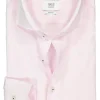 ETERNA 1863 slim fit casual Soft tailoring overhemd, twill heren overhemd, roze