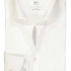 ETERNA 1863 slim fit premium overhemd, 2-ply twill heren overhemd, wit