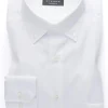 ETERNA comfort fit overhemd, twill, wit