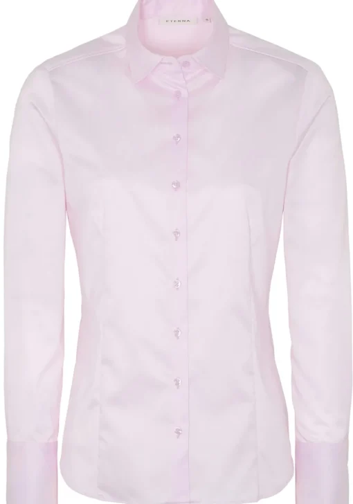 ETERNA dames blouse modern classic, roze