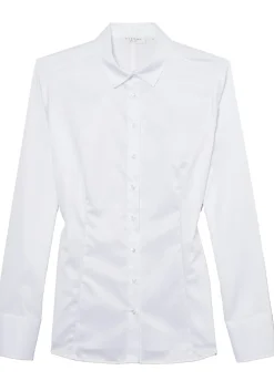 ETERNA dames blouse slim fit, wit