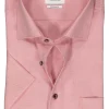 ETERNA modern fit overhemd korte mouw, twill, roze