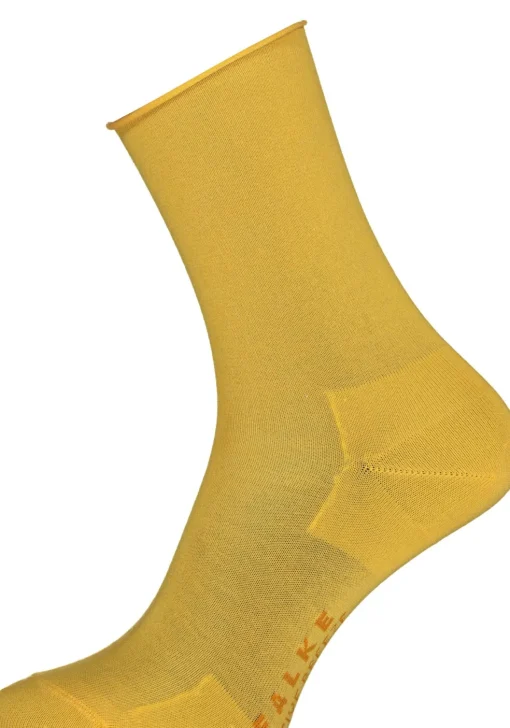 FALKE Active Breeze damessokken, lyocell, okergeel (mustard)