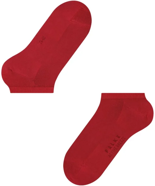FALKE Active Breeze dames sneakersokken, rood (scarlet)