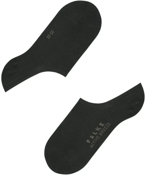 FALKE Active Breeze dames kousenvoetjes, zwart (black)