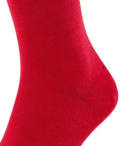FALKE Airport heren kniekousen, rood (scarlet)