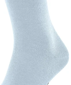 FALKE Airport heren kniekousen, blauw (light blue)
