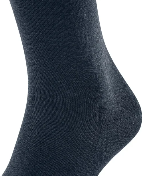 FALKE Airport heren kniekousen, blauw (space blue)