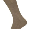 FALKE Airport herensokken, lichtbruin melange (nutmeg melange)