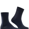 FALKE Airport herensokken kort, donkerblauw (dark navy)
