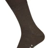 FALKE Airport herensokken, bruin (brown melange)
