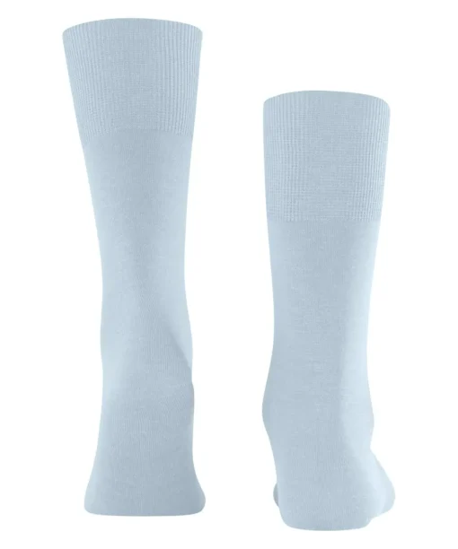 FALKE Airport herensokken, blauw (light blue)