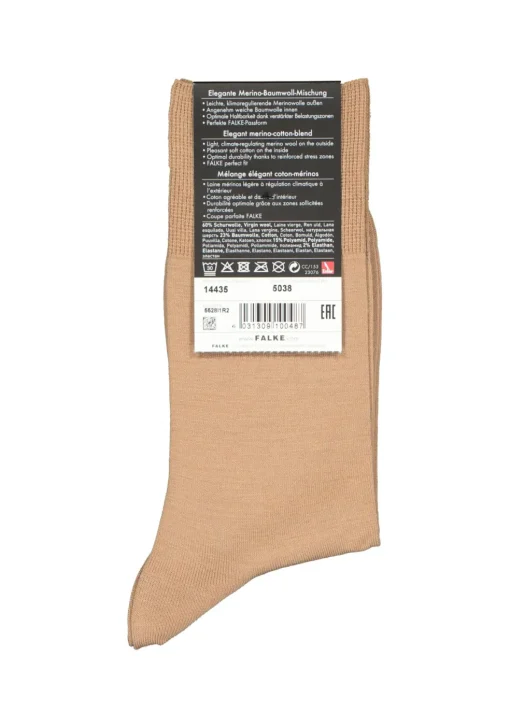 FALKE Airport herensokken, camel bruin (camel)