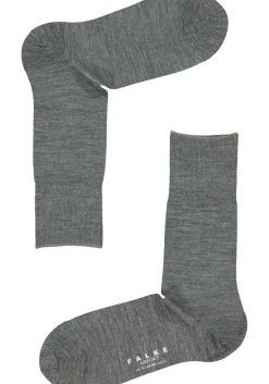 FALKE Airport herensokken, grijs (dark grey)