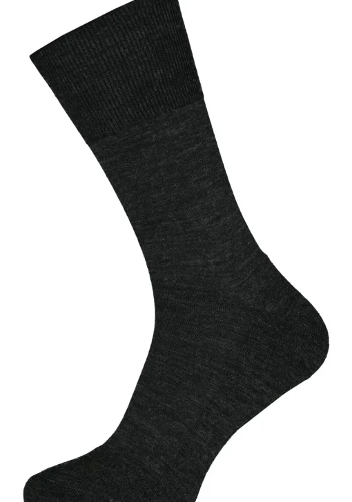 FALKE Airport Plus herensokken, antraciet (anthracite melange)