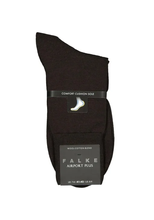 FALKE Airport Plus herensokken, bruin (brown)