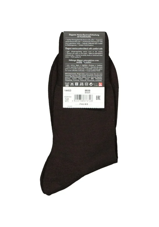 FALKE Airport Plus herensokken, bruin (brown)