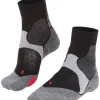 FALKE BC3 Comfort unisex biking sokken kort, zwart (black-mix)