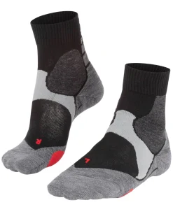 FALKE BC3 Comfort unisex biking sokken kort, zwart (black-mix)