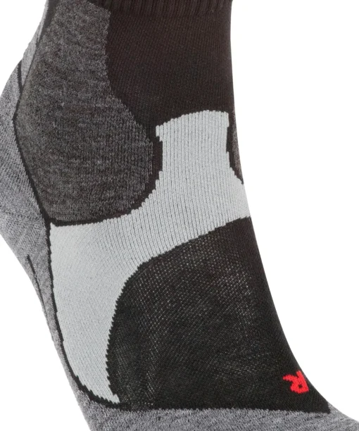 FALKE BC3 Comfort unisex biking sokken kort, zwart (black-mix)