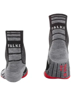FALKE BC3 Comfort unisex biking sokken kort, zwart (black-mix)
