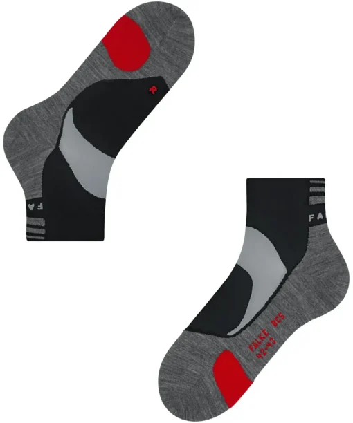 FALKE BC5 Endurance unisex sokken, zwart (black-mix)
