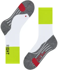FALKE BC Gravel unisex biking sokken, wit (white)