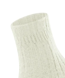FALKE Bedsock Rib damessokken, beige (off-white)