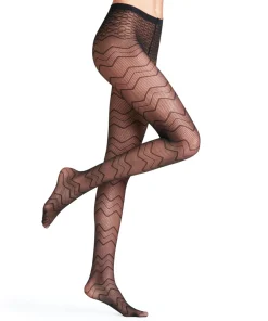 FALKE Body Wave 20 DEN dames panty, black