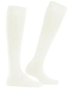 FALKE ClimaWool dames kniekousen, beige (off-white)