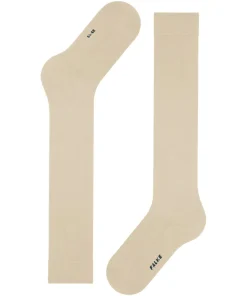 FALKE ClimaWool dames kniekousen, creme (cream)