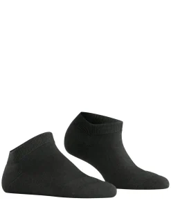FALKE ClimaWool dames sneakersokken, antraciet melange (anthra. mel.)