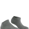 FALKE ClimaWool dames sneakersokken, grijs (light greymel.)