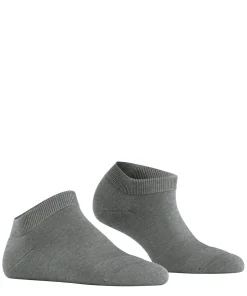 FALKE ClimaWool dames sneakersokken, grijs (light greymel.)