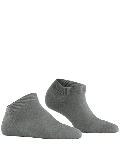 FALKE ClimaWool dames sneakersokken, grijs (light greymel.)