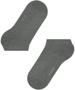 FALKE ClimaWool dames sneakersokken, grijs (light greymel.)