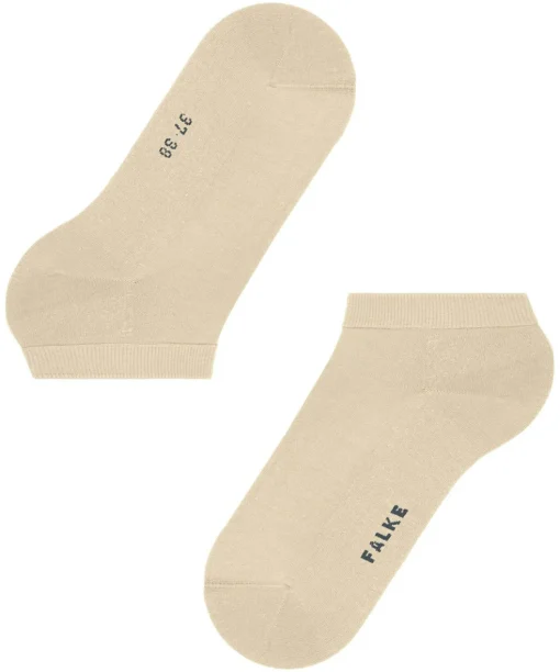 FALKE ClimaWool dames sneakersokken, creme (cream)
