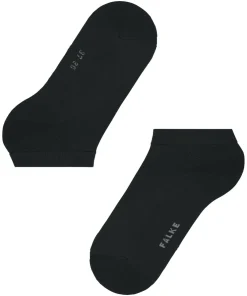 FALKE ClimaWool dames sneakersokken, zwart (black)