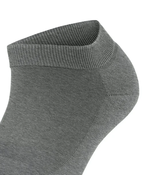FALKE ClimaWool dames sneakersokken, grijs (light greymel.)