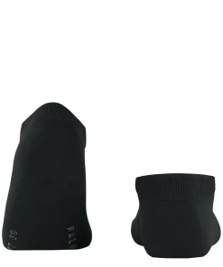 FALKE ClimaWool dames sneakersokken, zwart (black)