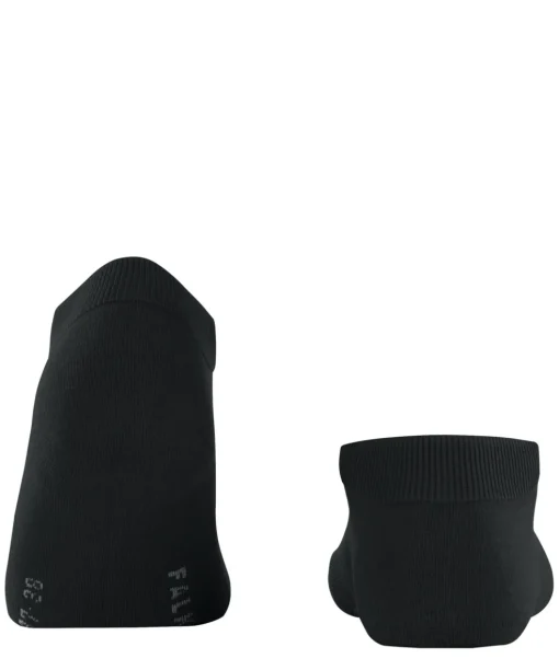 FALKE ClimaWool dames sneakersokken, zwart (black)