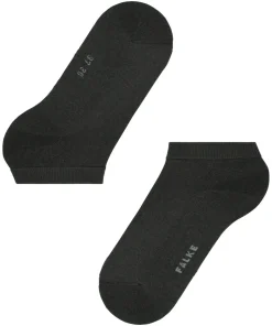 FALKE ClimaWool dames sneakersokken, antraciet melange (anthra. mel.)